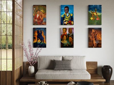 Triumph to Tragedy - Legacy Series 36"x24"