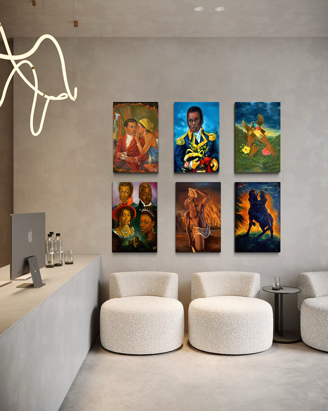 Triumph to Tragedy - Legacy Series 36"x24" - Image 4