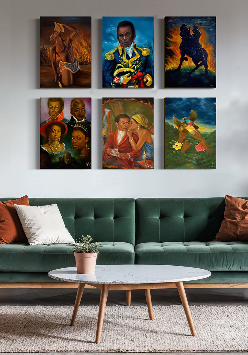 Triumph to Tragedy - Legacy Series 36"x24" - Image 2